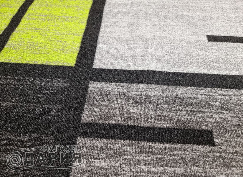 Мокетен килим ERIKA 8010 grey/green